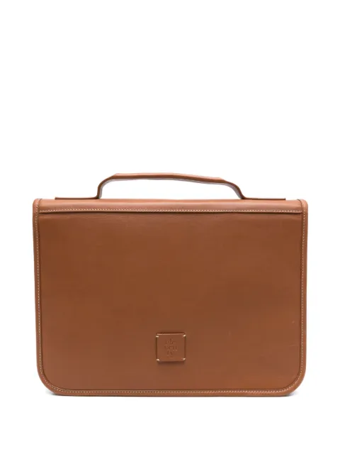 Eleventy leather laptop bag