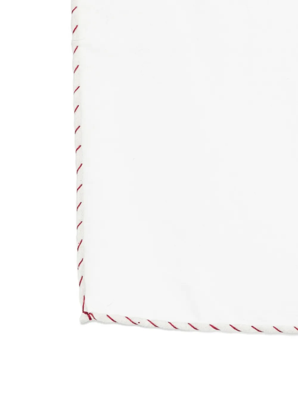 Eleventy cotton contrast-trim pocket square | Image 2