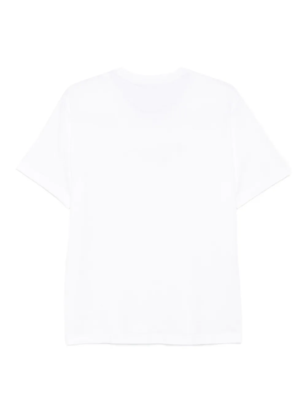 Eleventy T-shirt met borduurwerk - Wit