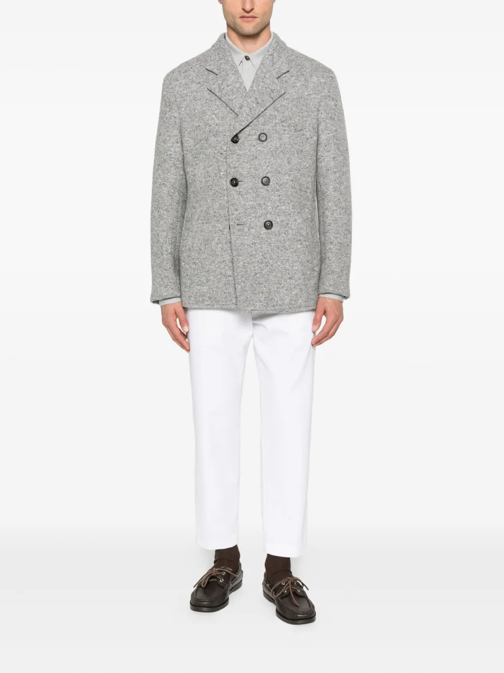 Eleventy dubbelknäppt skepparkavaj | Skepparkavajer | Image 2