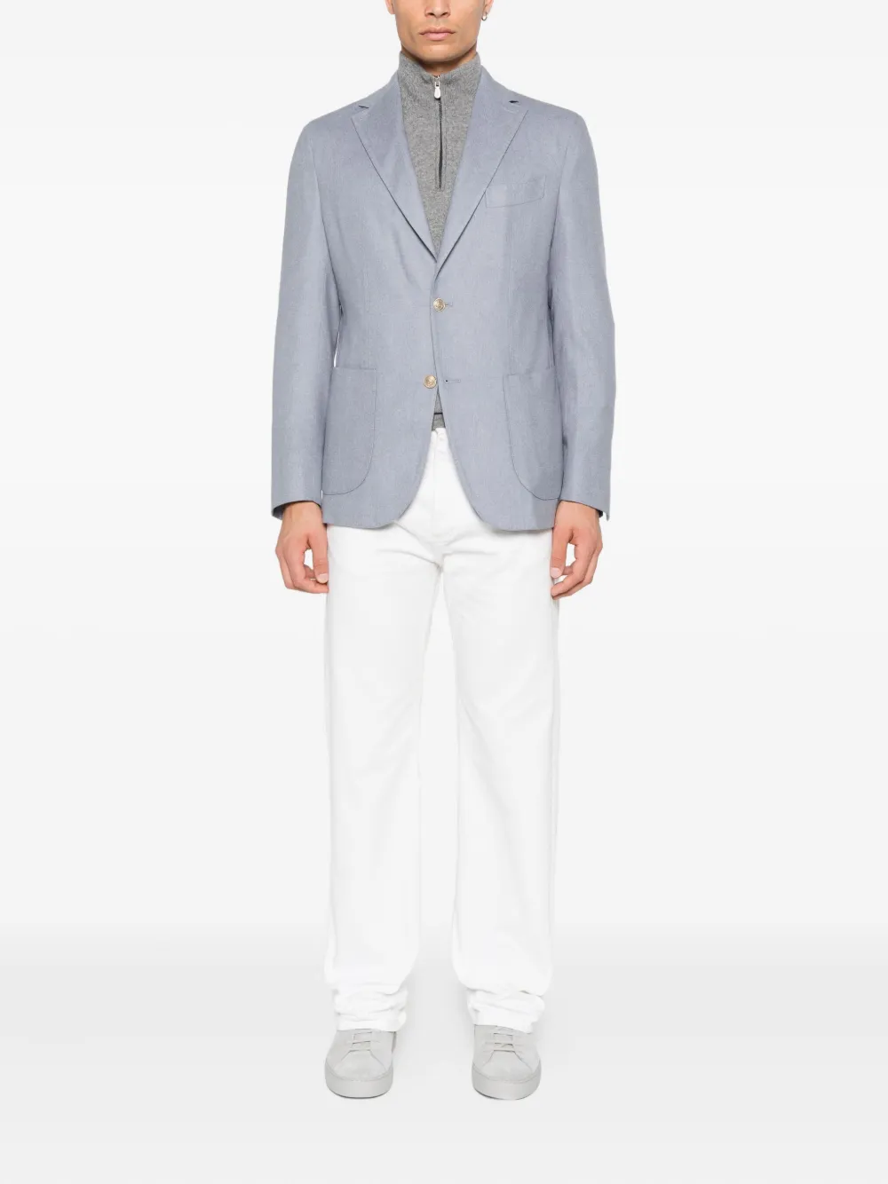 Eleventy patch-pocket single-breasted blazer | Suit & Dinner Jackets | Image 2