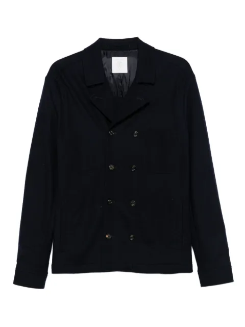 Eleventy double-breasted wool jacket