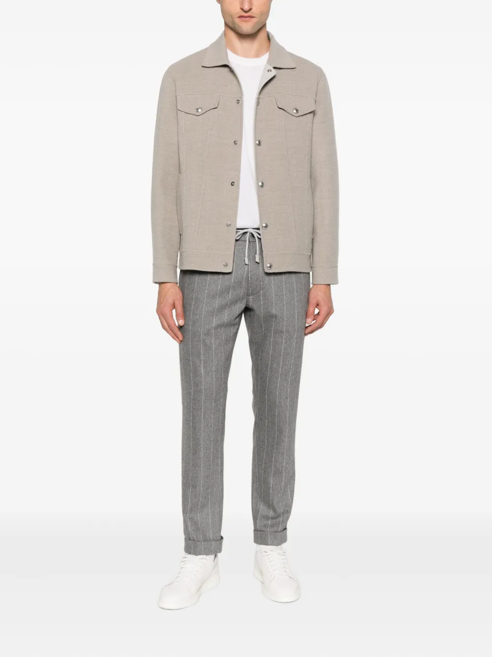 Eleventy flap-pockets overshirt | Shirt Jackets | Image 2