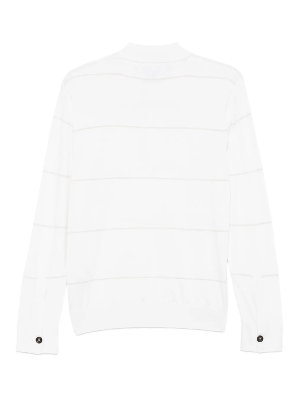Eleventy Poloshirt met lange mouwen Wit