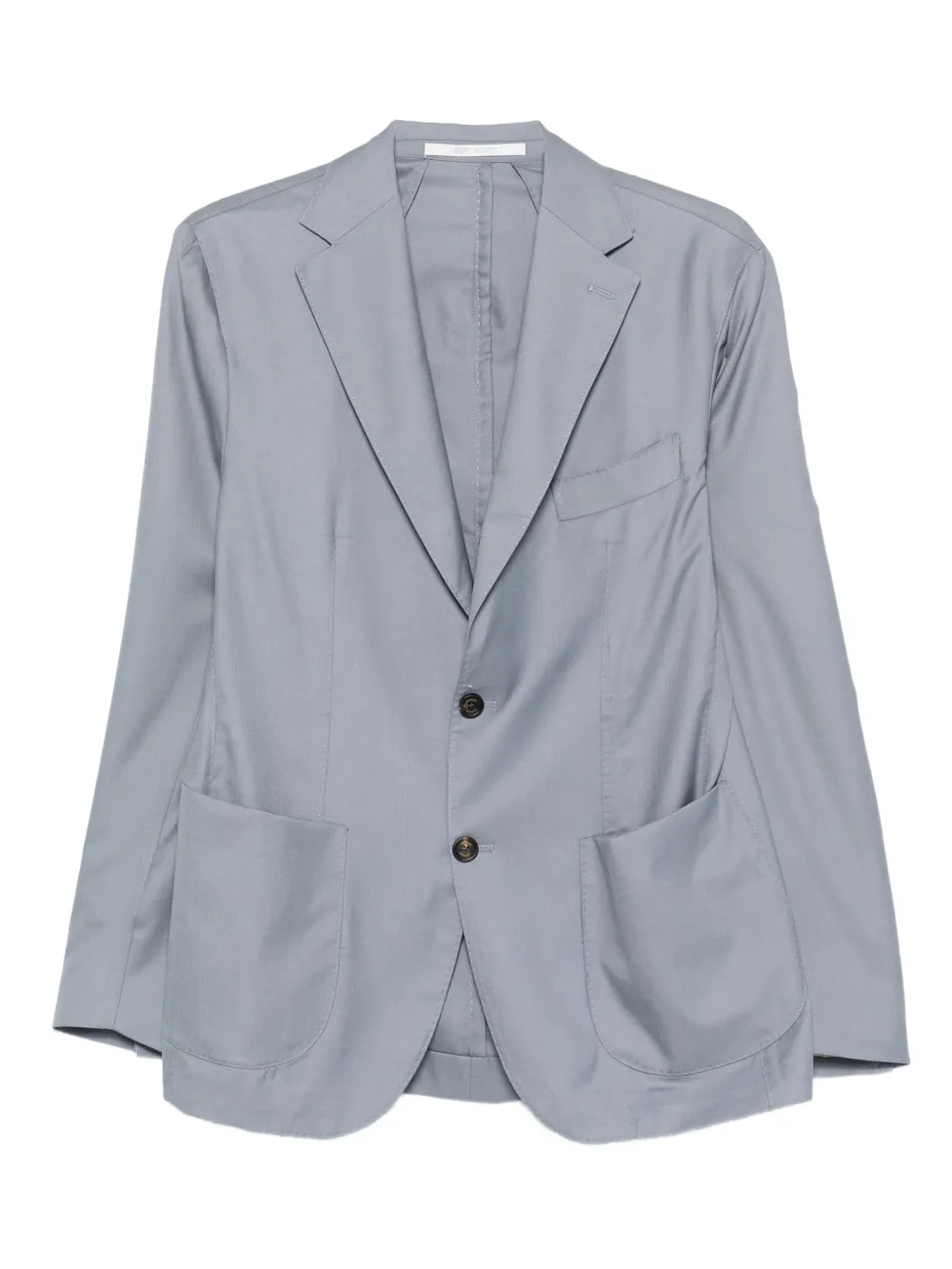 Eleventy patch-pocket single-breasted blazer | Blue | Image 1