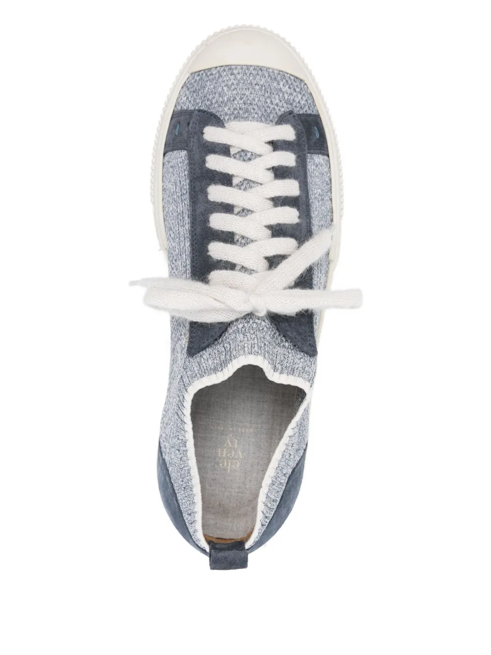 Eleventy knitted-upper trainers Blue