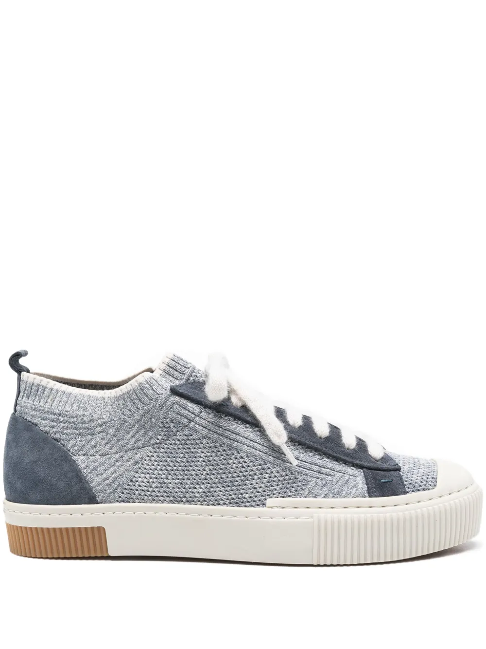 Eleventy Gebreide sneakers Blauw