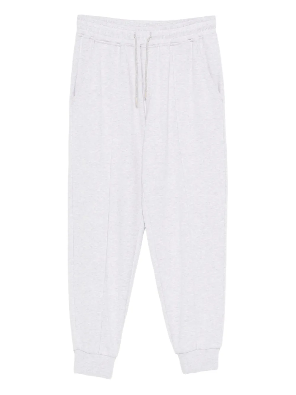 Eleventy Drawstring Cuffed Track Pants In White