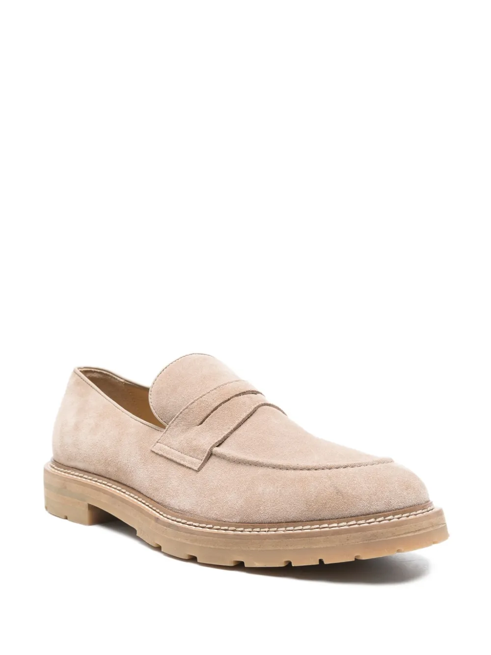 Eleventy loafers i läder | Image 2