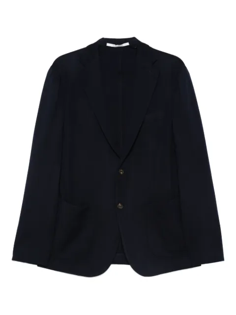 Eleventy single-breasted patch-pocket blazer
