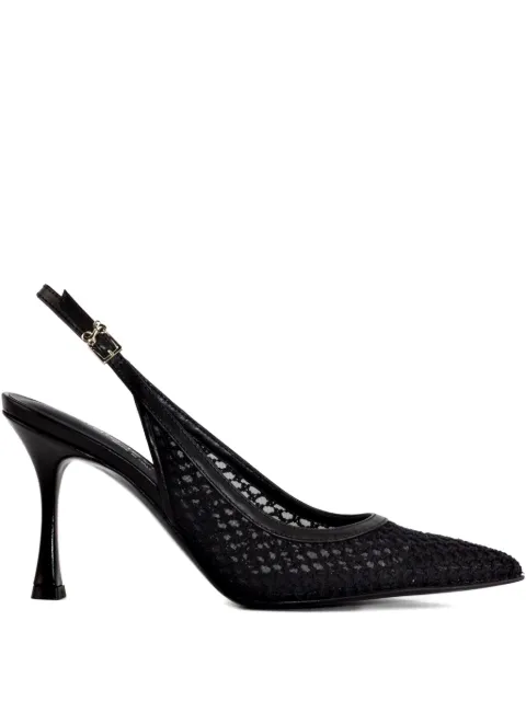 Sergio Levantesi Pumps in pelle con tacco 80mm