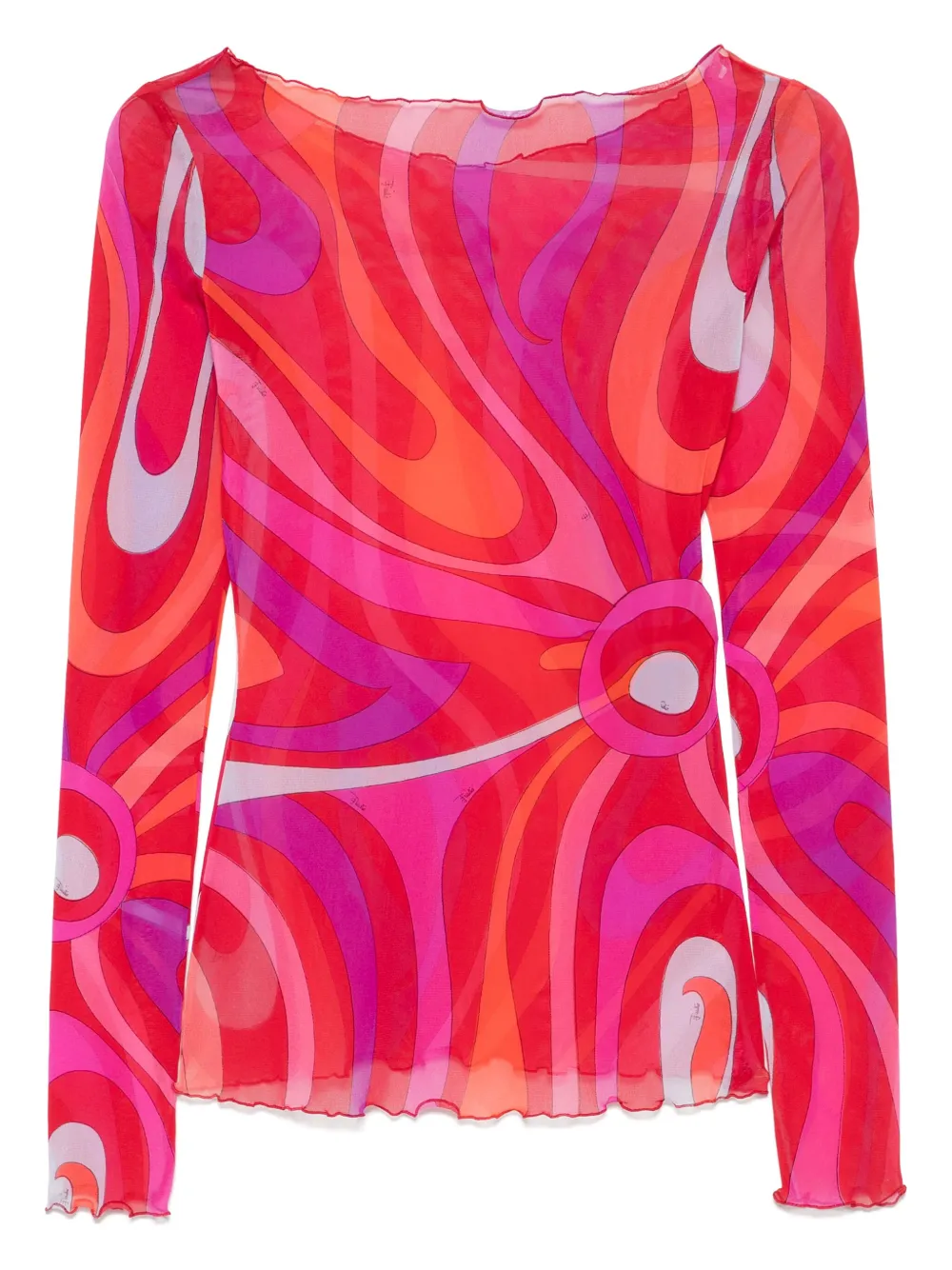 PUCCI top con motivo abstracto | Chalecos y camisetas | Image 2