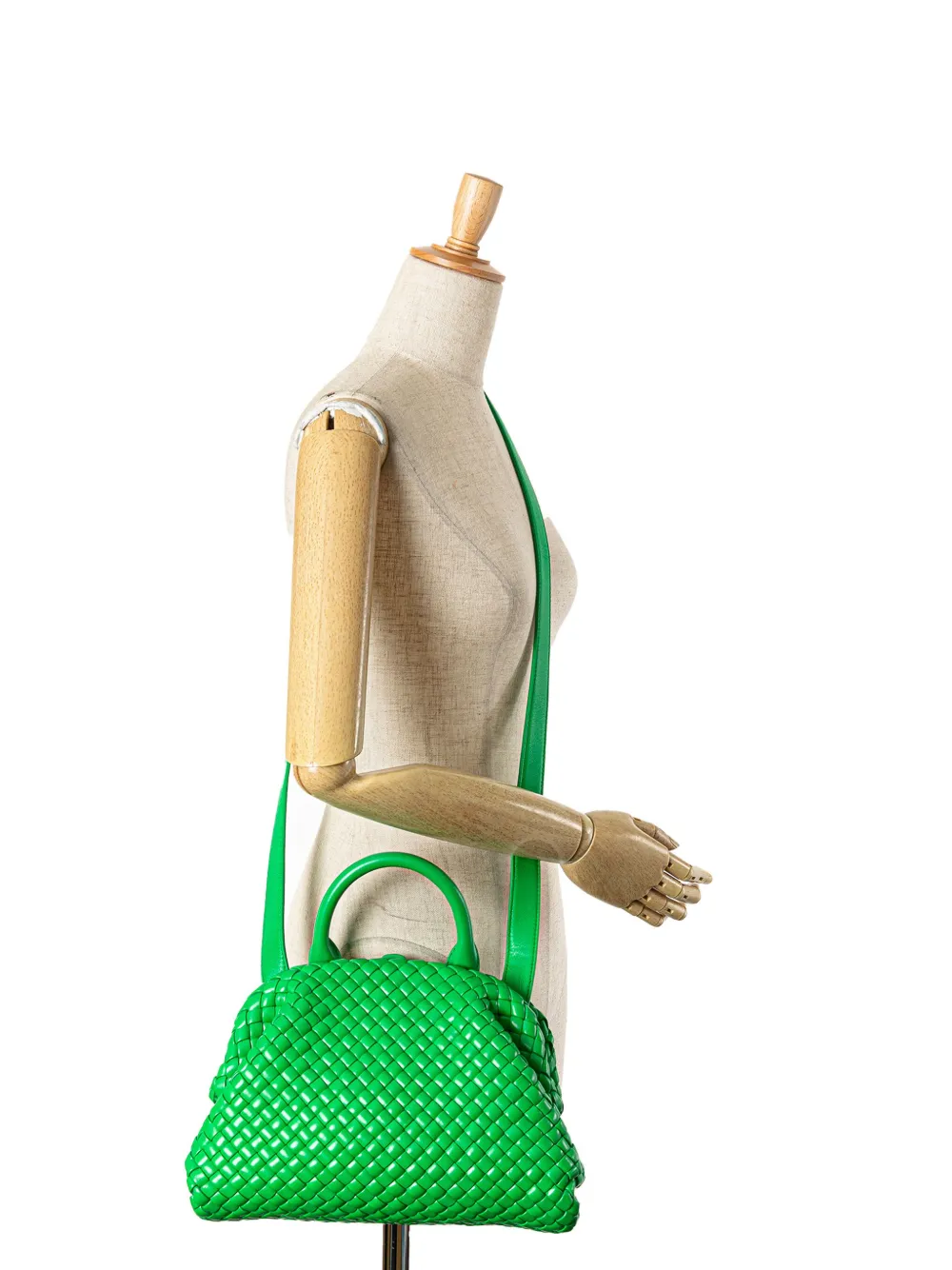 Bottega Veneta Pre-Owned 2021-2024 Small Nappa Intrecciato Top Handle satchel | Pre-Owned | Image 2
