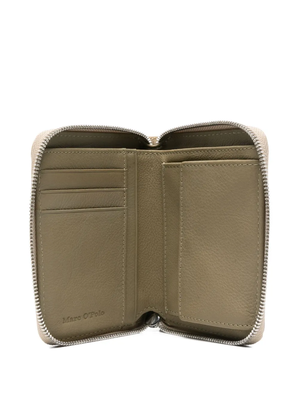 Marc O'Polo Leren portemonnee - Beige