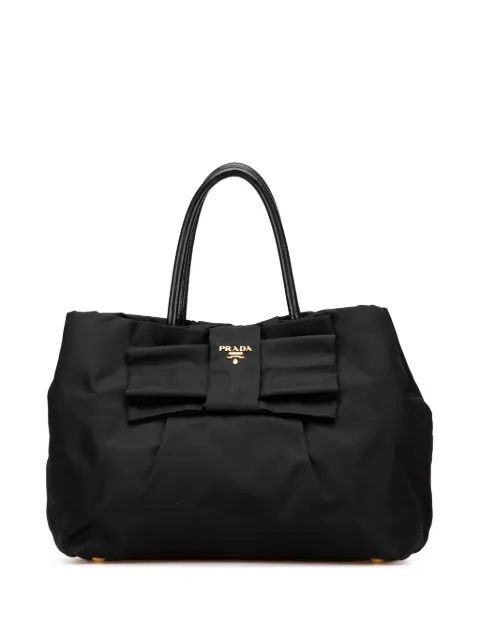 Prada Pre-Owned 2013-2024 Tessuto Fiocco Bow handbag