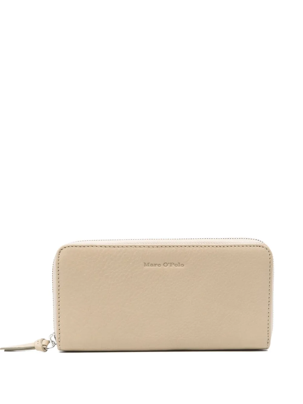 Marc O'polo Finja Zip-around Leather Wallet In Neutral