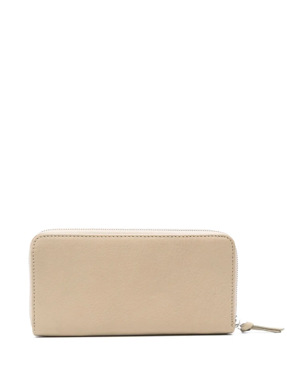 Marc O'Polo Finja leren portemonnee met rits - Beige