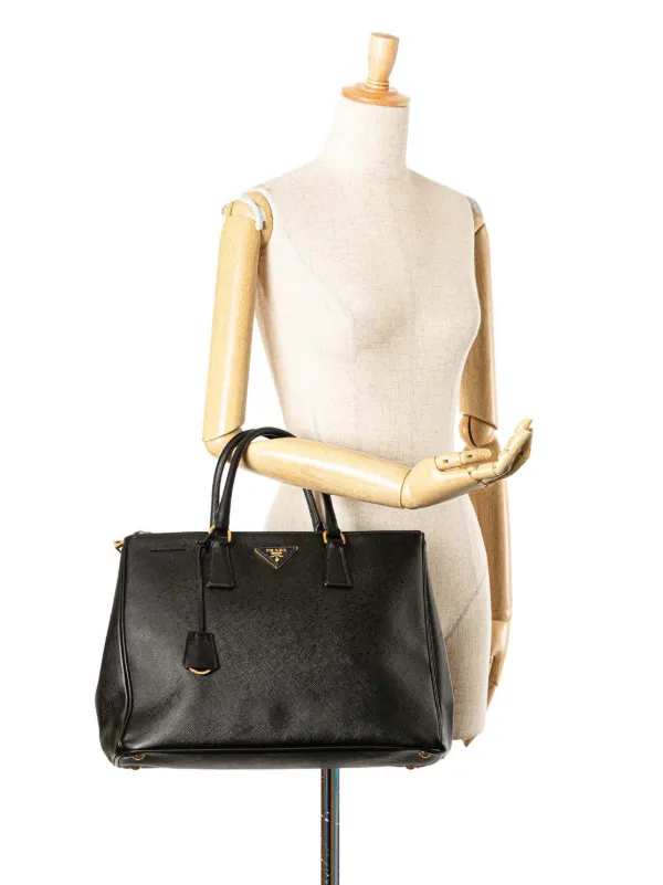 Prada Pre-Owned 2013-2024 ラージ サフィアーノ ルクス