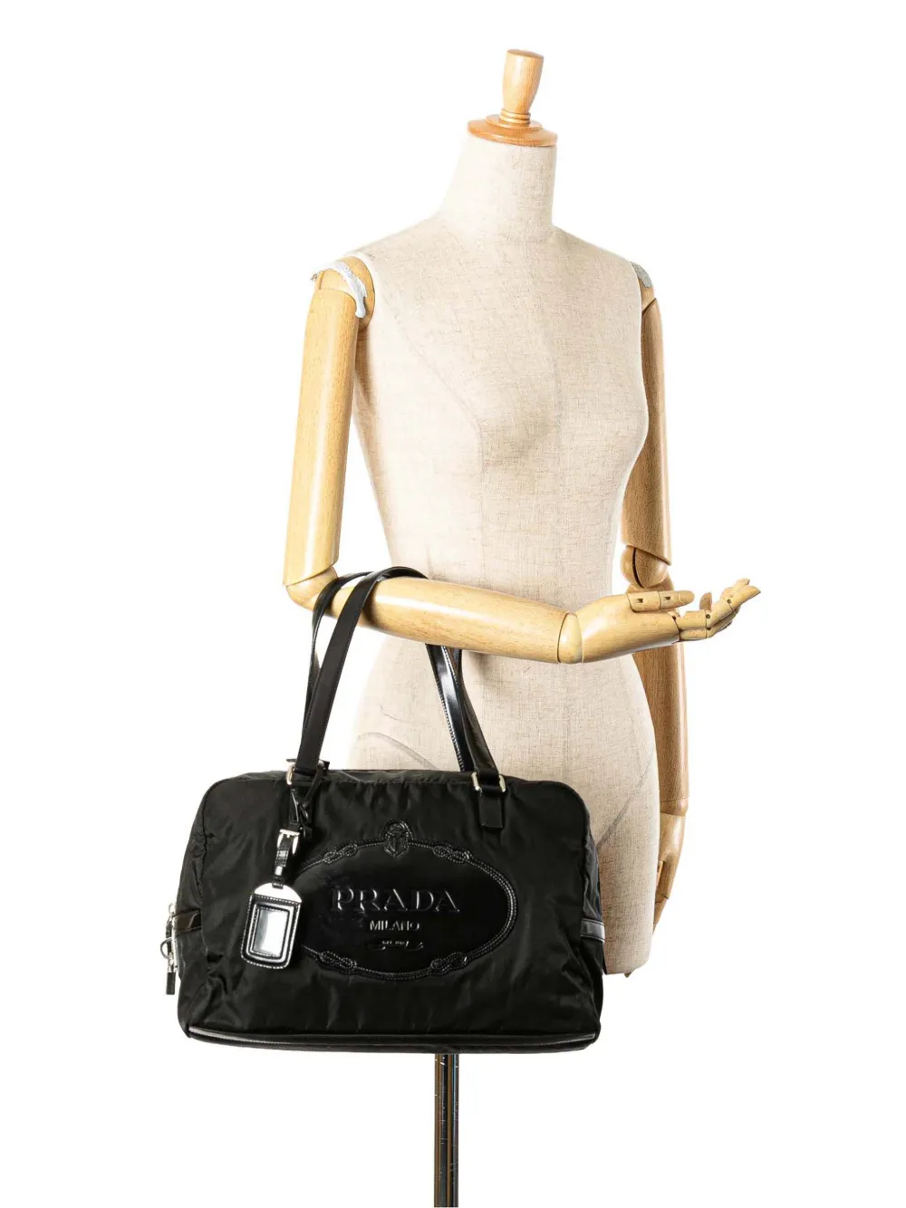Prada Pre-Owned 2010-2024 Tessuto Canapa Logo shoulder bag | Pre-Owned | Image 2
