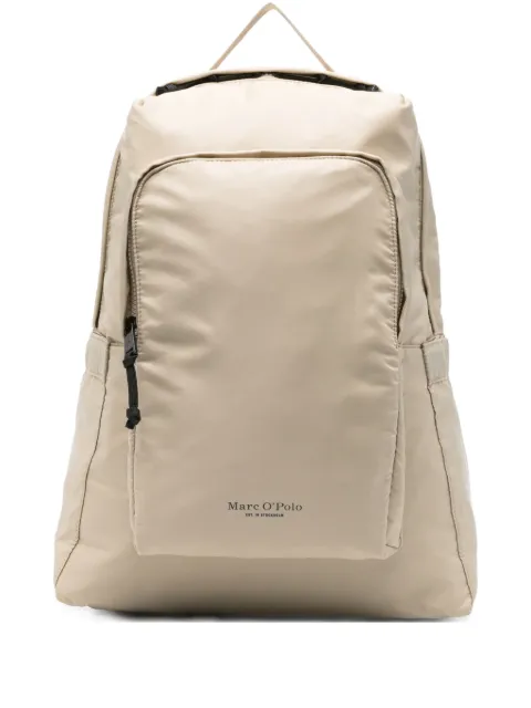 Marc O'Polo logo细节双肩包