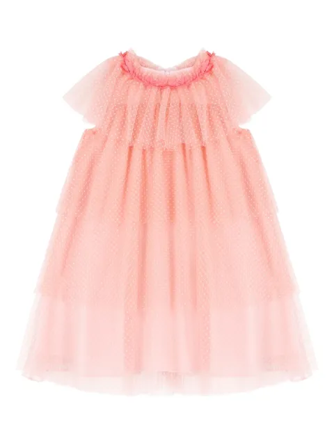 Patachou vestido con estampado de lunares