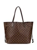 Louis Vuitton Pre-Owned 2015 Damier Ebene Neverfull MM tote bag - Brown