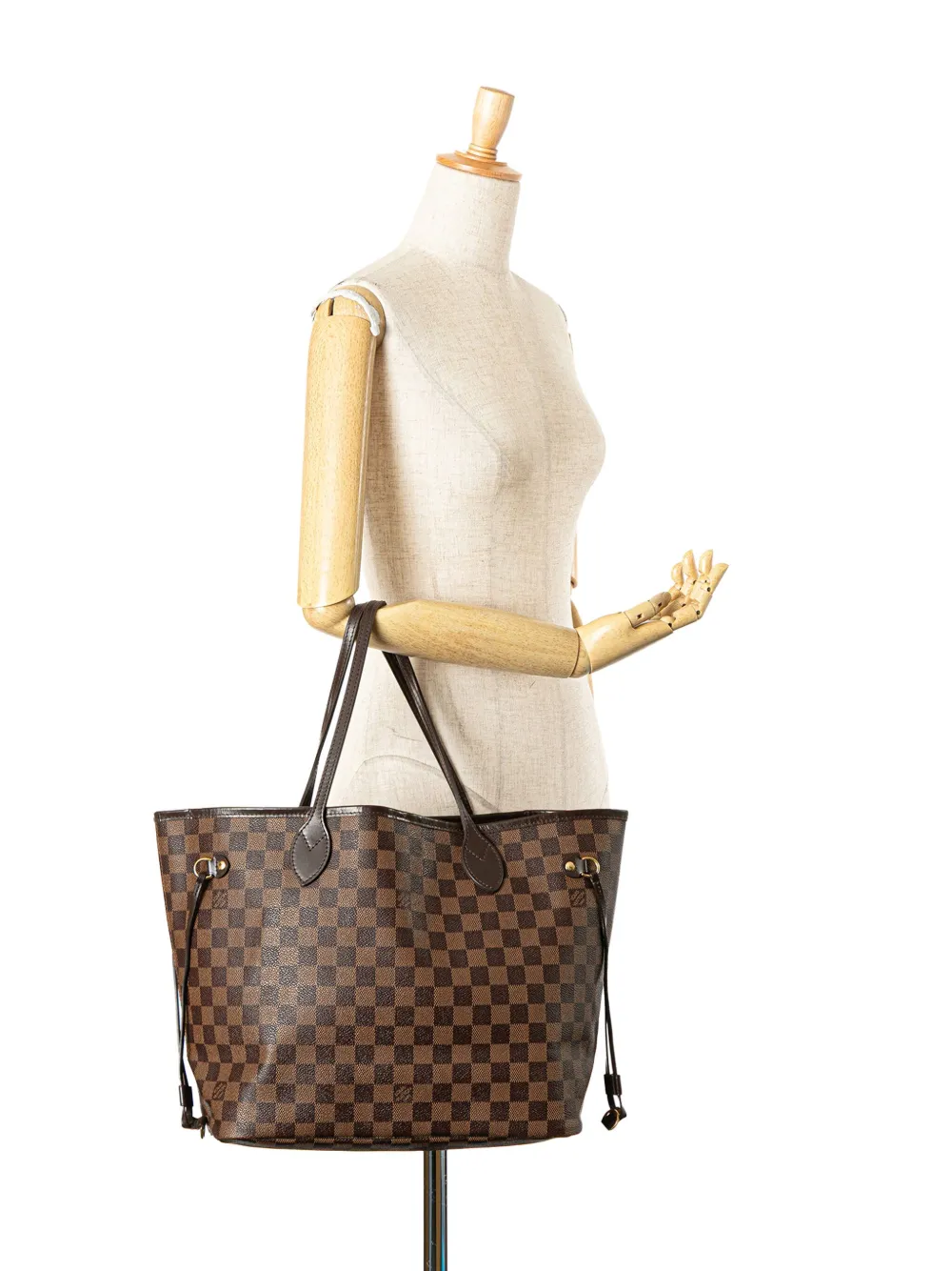 Louis Vuitton Pre-Owned sac à main Damier Ebène Neverfull PM (2015) | Pre-owned | Image 2