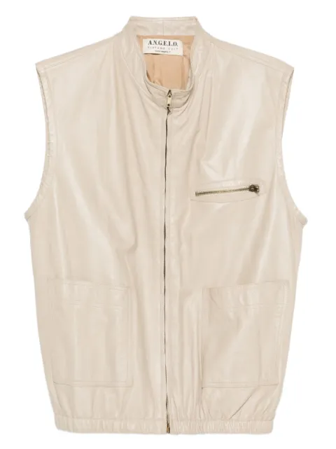 A.N.G.E.L.O. Vintage Cult 1980s sleeveless zip-up gilet