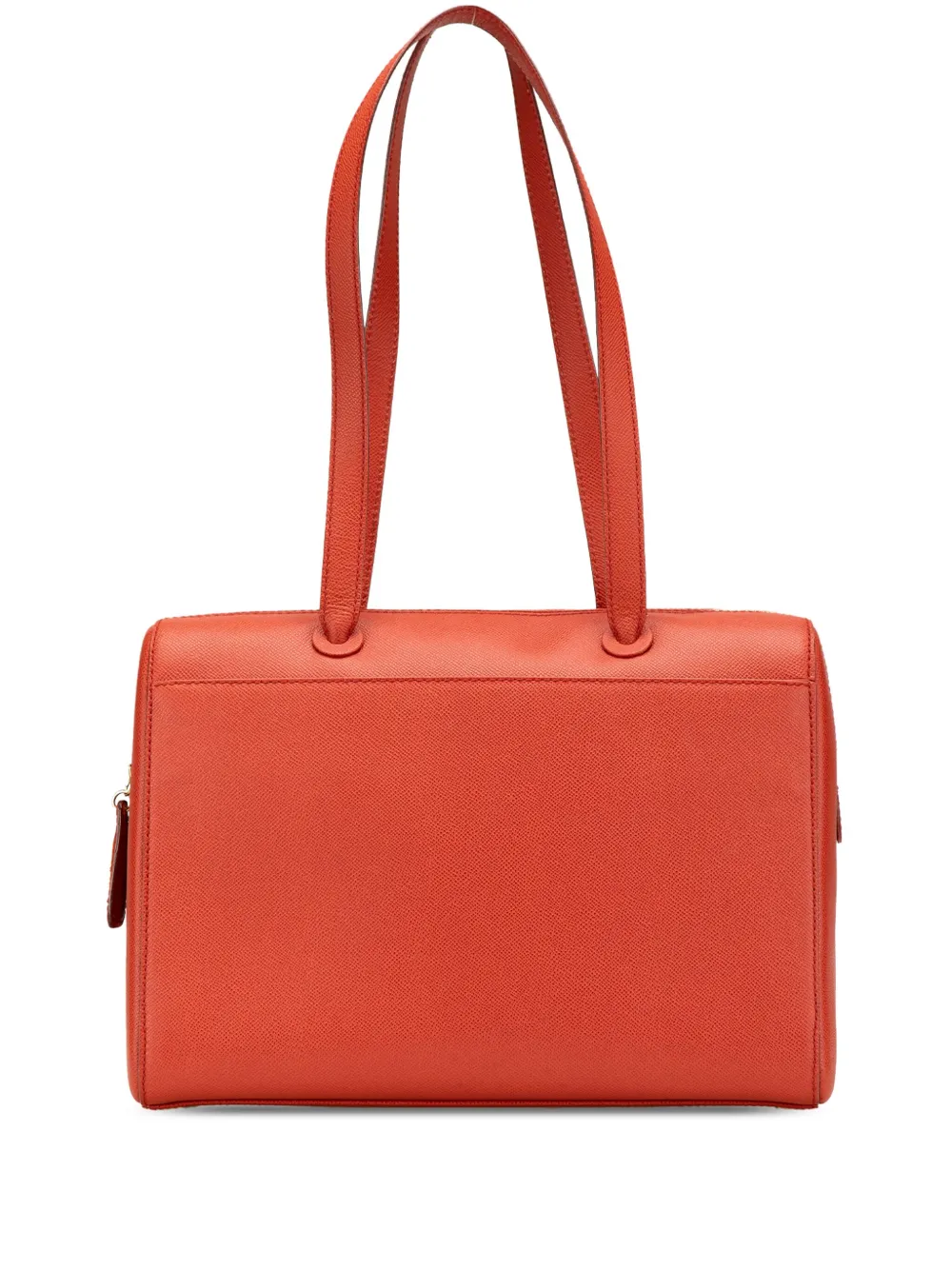 CHANEL Pre-Owned 1997-1999 Grained Calfskin tote bag | Orange | Image 1