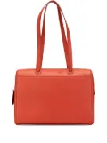 CHANEL Pre-Owned 1997-1999 Grained Calfskin tote bag - Orange
