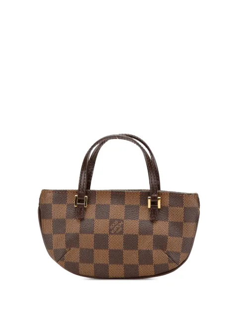 Louis Vuitton Pre-Owned sac à main Manosque Pochette en toile Damier Ébène (2000-2025)