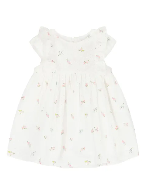 Patachou floral-print ruffled dress