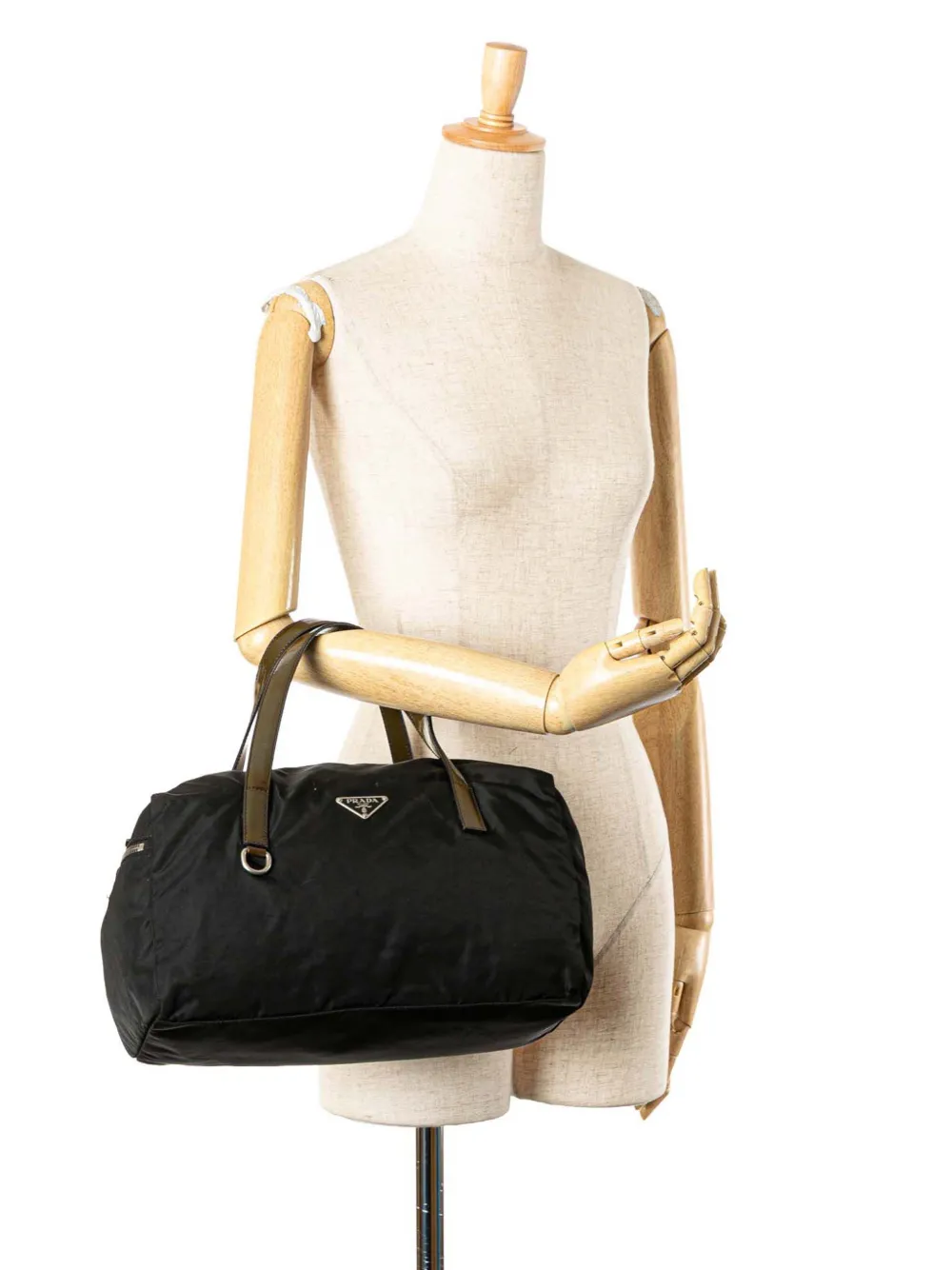 Prada Pre-Owned 2013-2024 Tessuto boston bag | Pre-Owned | Image 2
