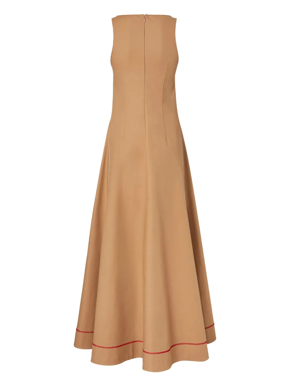 FENDI Maxi-jurk met naaddetail Beige