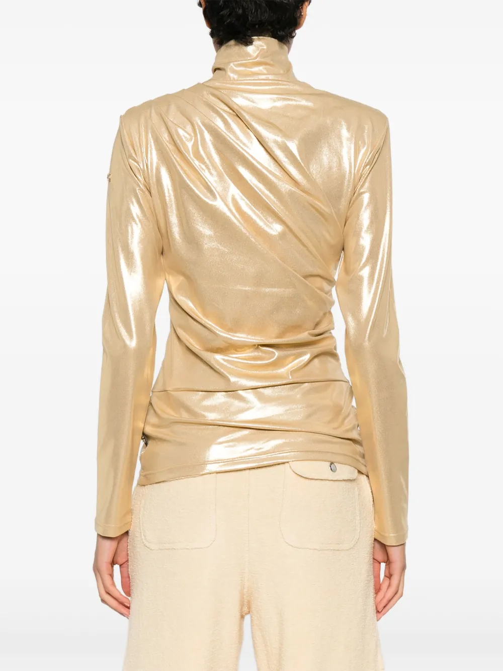 Goldbergh Solea skitop met rits Goud