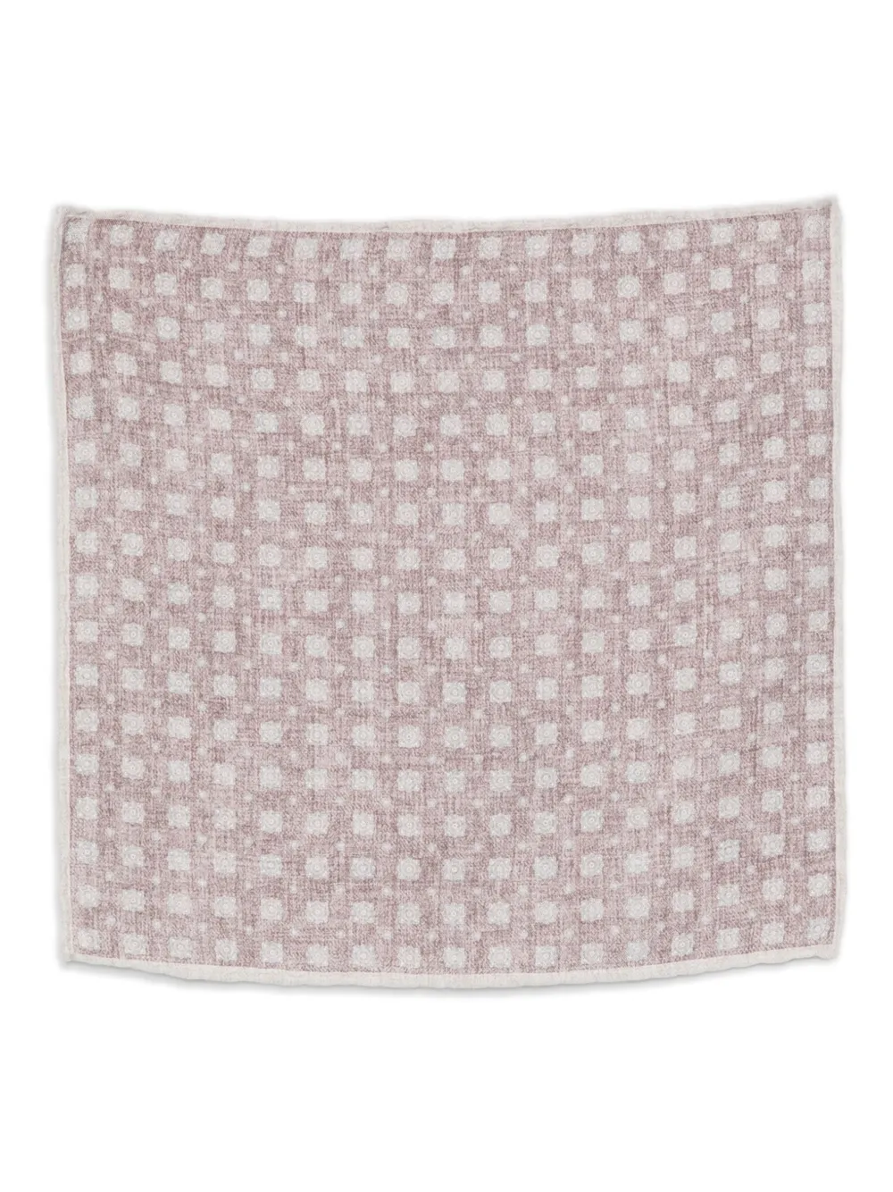 Eleventy checked pocket square | Red | Image 1