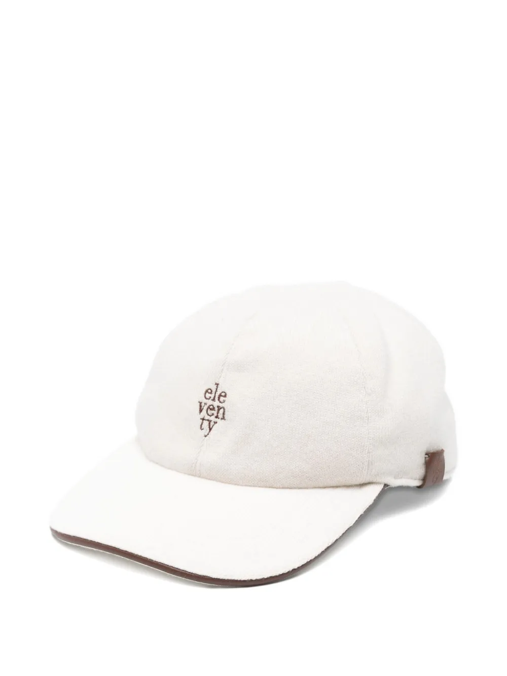 Eleventy wool baseball cap Wit