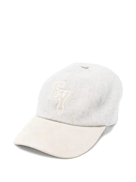 Eleventy logo-embroidered baseball cap