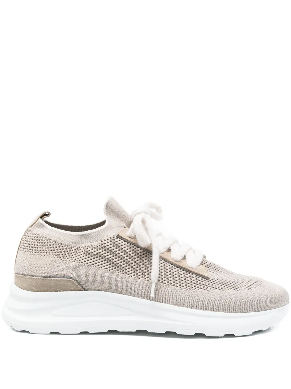 Eleventy Gebreide sneakers Beige