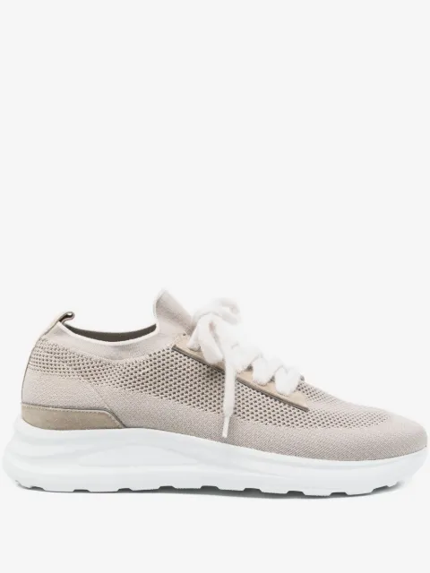 Eleventy knitted-upper trainers