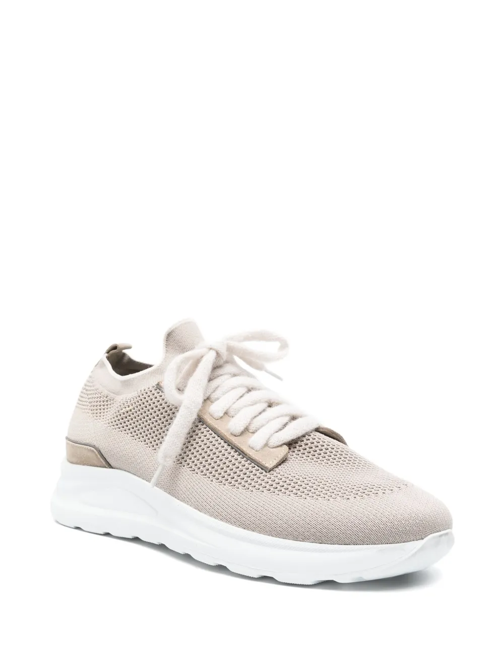 Eleventy knitted-upper trainers Neutrals