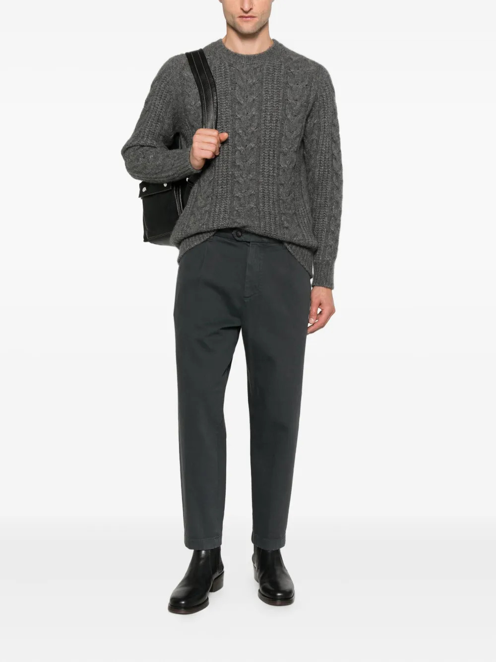 Eleventy pleated-pocket trousers | Tapered Pants | Image 2