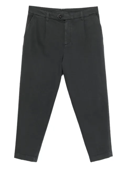 Eleventy pleated-pocket trousers