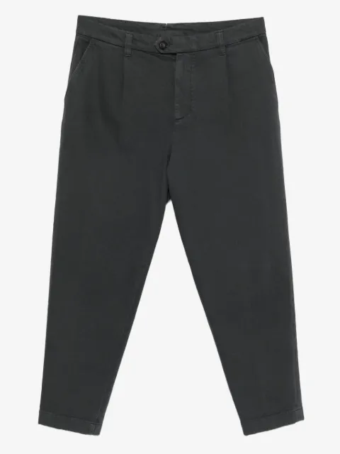Eleventy pleated-pocket trousers