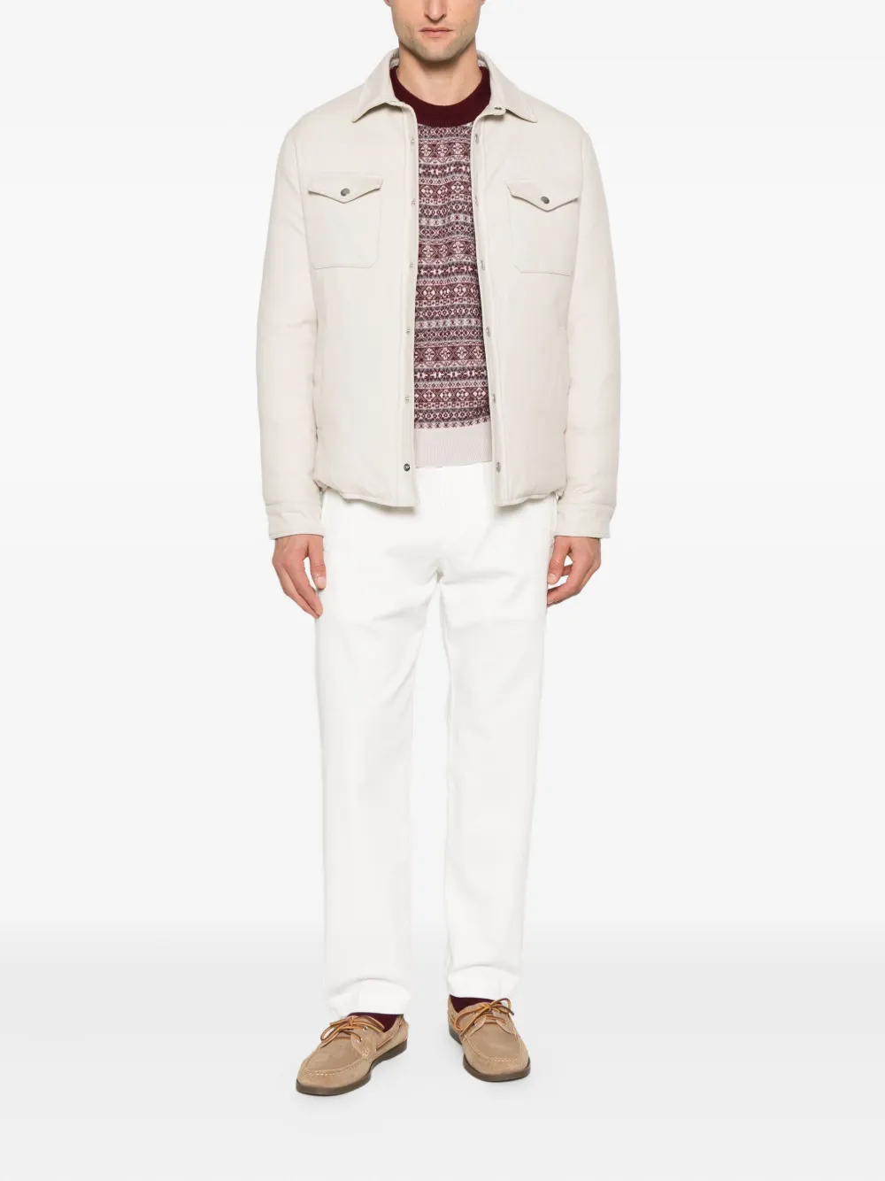 Eleventy elasticated-waistband trousers | Tapered Pants | Image 2