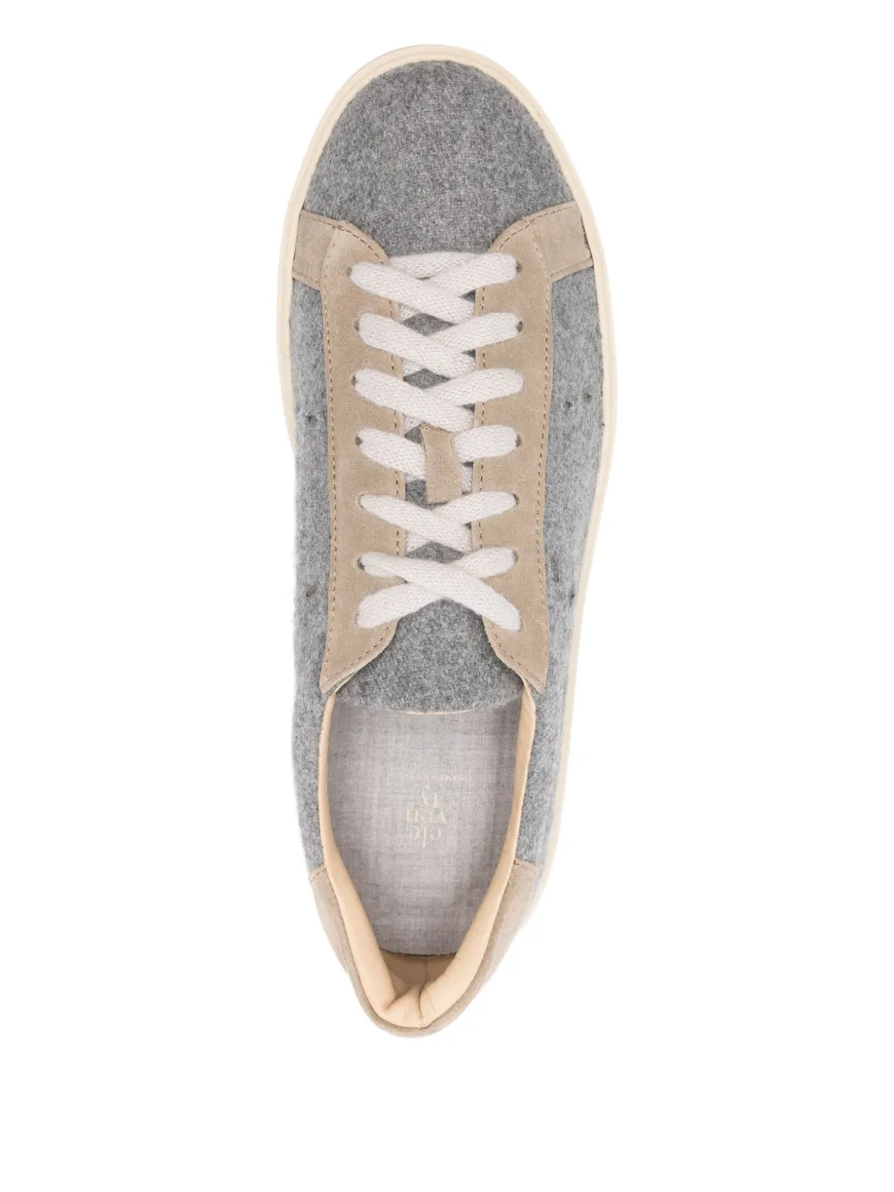 Eleventy wool-blend trainers Grey