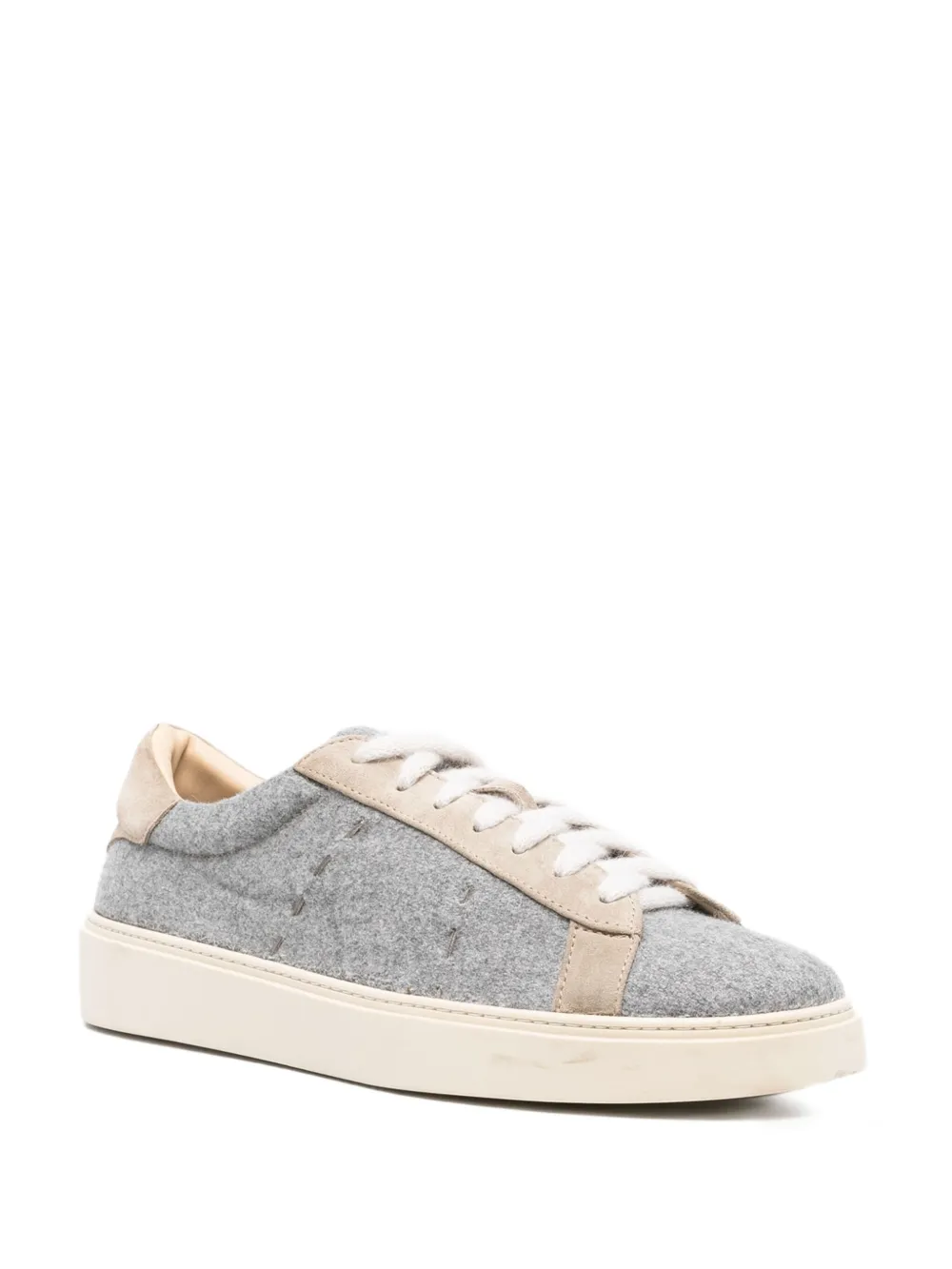 Eleventy wool-blend trainers Grey