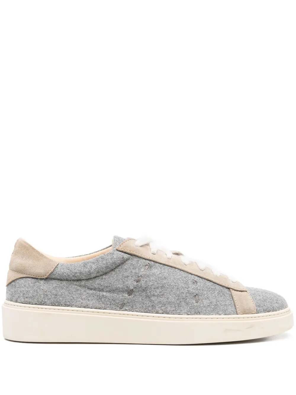 Eleventy wool-blend trainers Grey