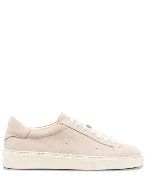 Eleventy suede leather trainers