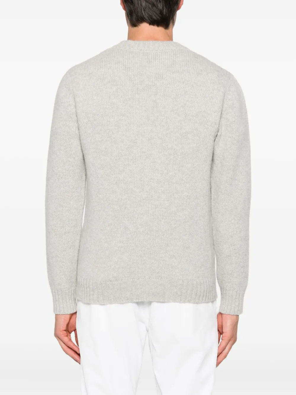 Eleventy Sweater met V-hals Grijs